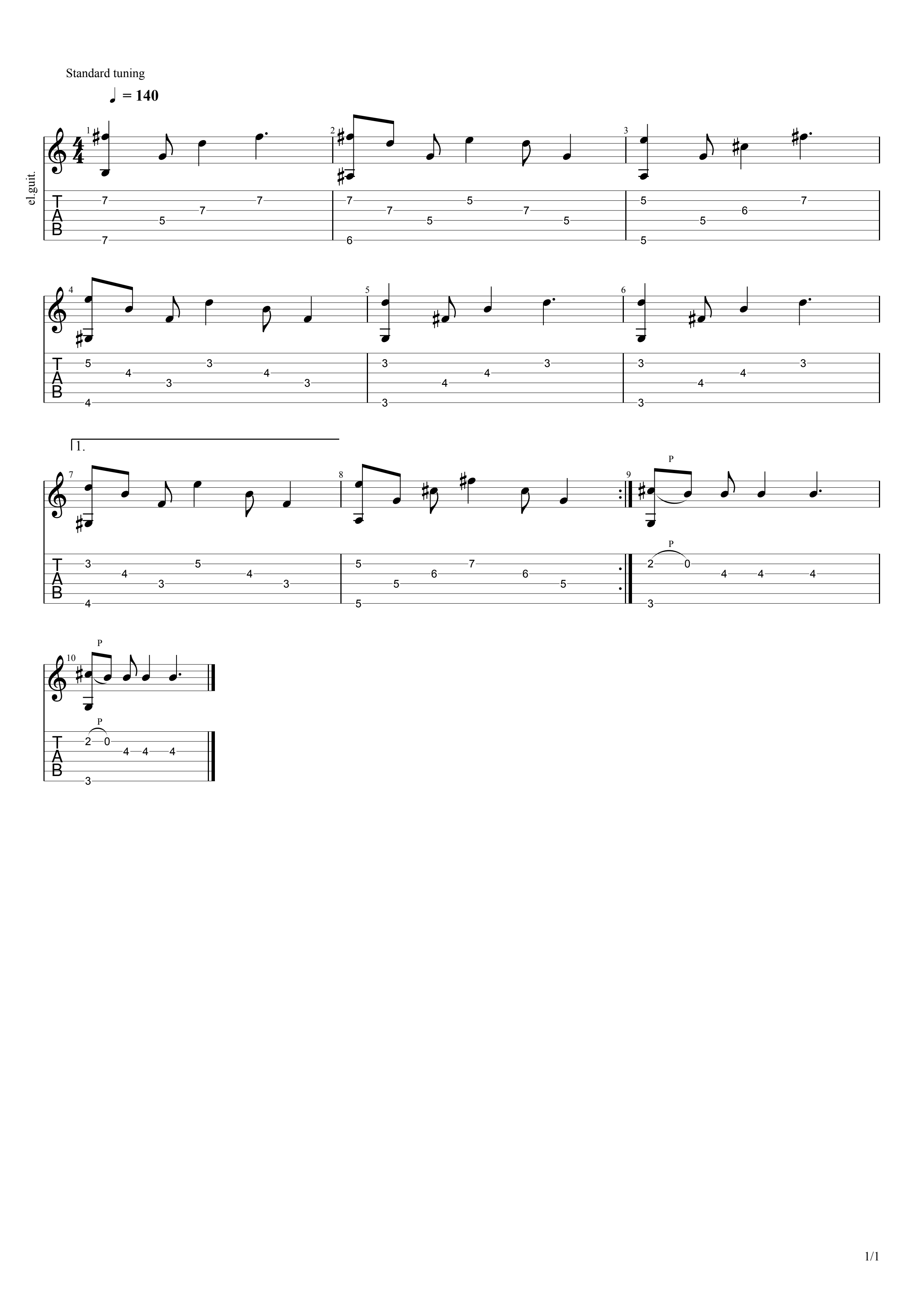 Duman Canımsın Gitar TAB akorları
